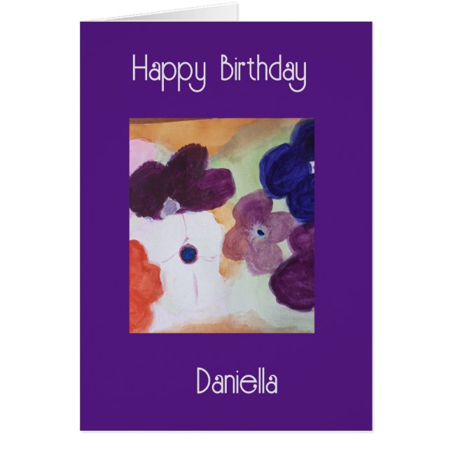 Cartão Anemone Spring Flowday Card (Frente)