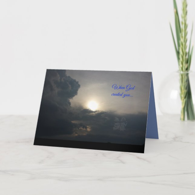 Cartão Angel Birthday Card (Frente)