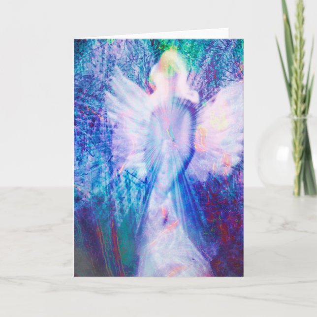 Cartão Angel Ethereal Greeting Card (Frente)