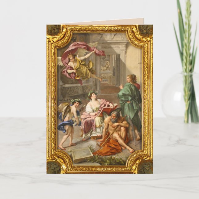 Cartão angel fresco greeting card (Frente)