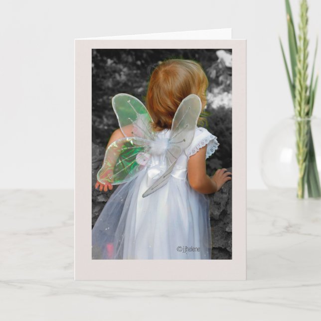 Cartão "Angel" jjhelene original design - Greeting Card (Frente)