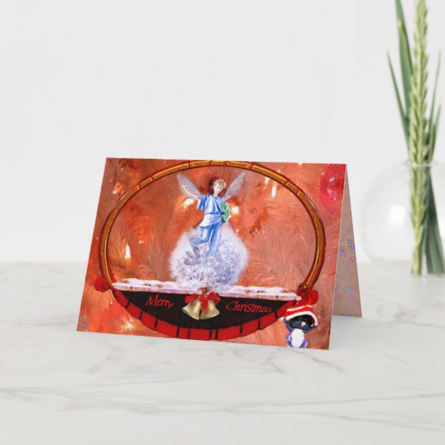 Cartão Angel Natal (Frente)