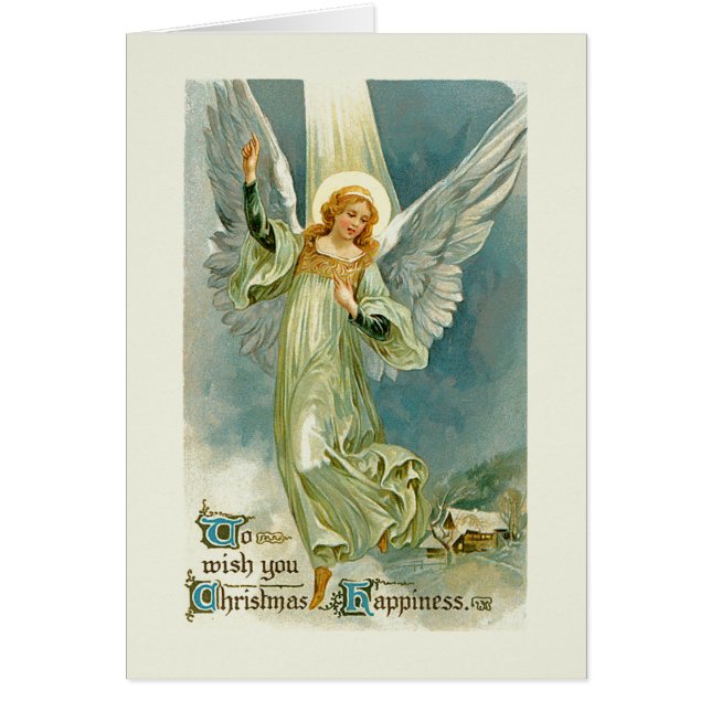 Cartão Angel Natal (Frente)