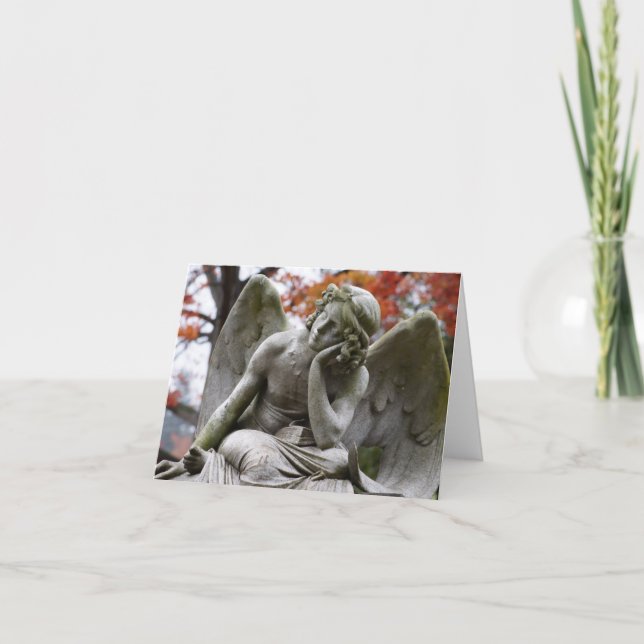 Cartão Angel Note Card (Frente)