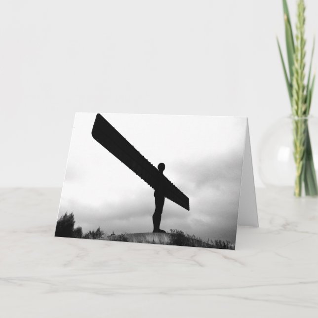 Cartão Angel of the North Greeting Card (Frente)