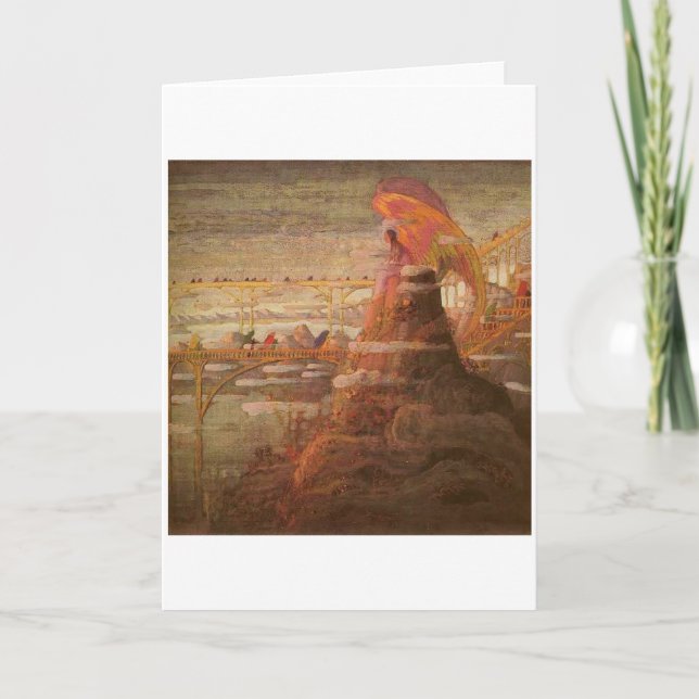 Cartão Angel. Prelude by M.K. Ciurlionis, 1908-09 (Frente)