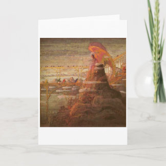 Cartão Angel. Prelude by M.K. Ciurlionis, 1908-09