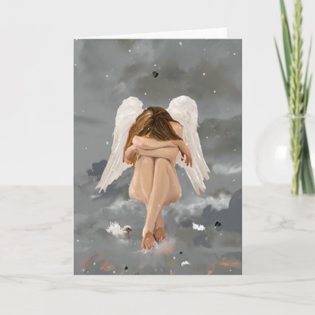 Cartão Angel! Repouso (Frente)