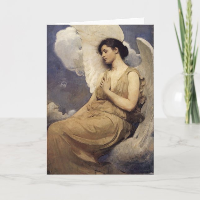 Cartão Angel Resting (Frente)