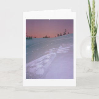 Cartão Angel under Moon