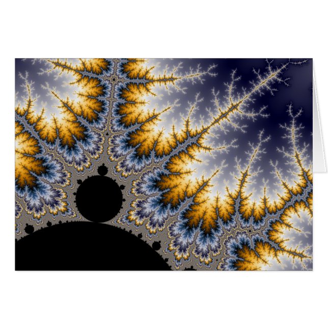 Cartão Angela - Fractal (Frente Horizontal)