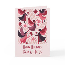 Angelic Figures Mid-Century Modern Kitschmas