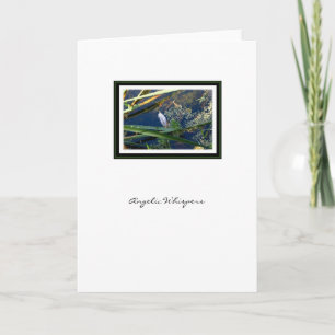 Cartão Angelic Whispers Angel Feather - Greeting Card