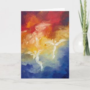 Cartão "Angel's Descent" Fine Art Greeting Card