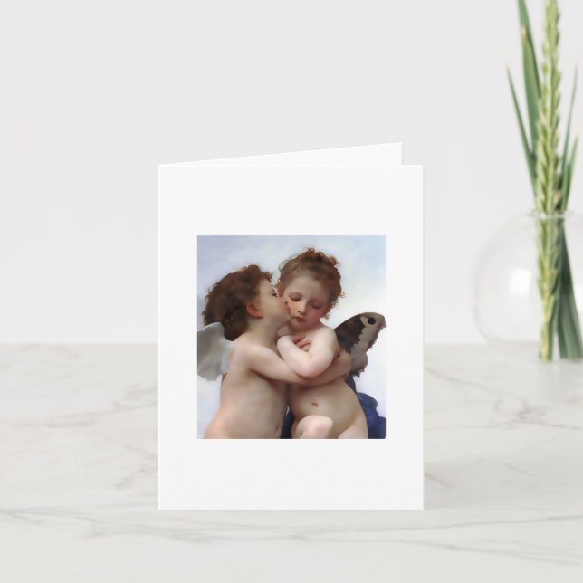 Cartão Angels Kiss Notecard (Frente)