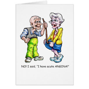 Cartão Angina aguda