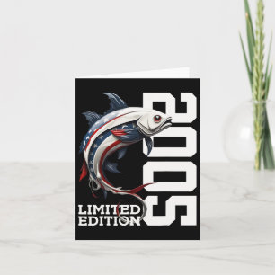 Cartão Angler 20 Birthday Fisheries Limited Edition 2005