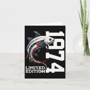 Cartão Angler 51rua Birthday Fisheries Limited Edition 19