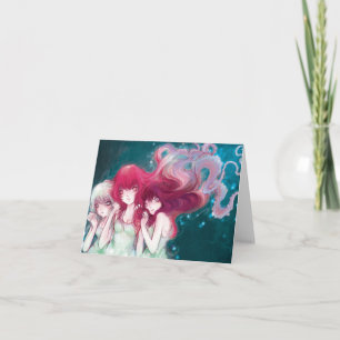 Cartão Angry Universe Note Card