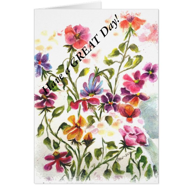 CARTÃO ÂNGULO DE IMPRESSÕES DE PAW (Frente)