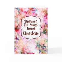 Angústia? Desestressar Ingerir Chocolate Encorajam