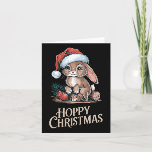 Cartão Anima de Feriado de Noel Cony Santa Fat de Natal g