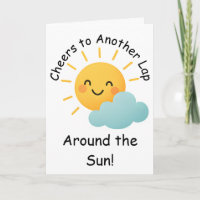 Anima-se com outra volta ao redor do Sol Aniversár
