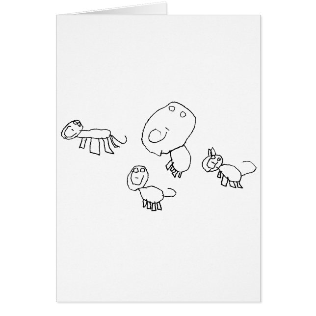 Cartão Animais (Frente)