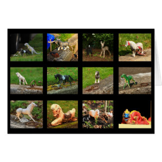 Cartão Animais selvagens de Beaumont