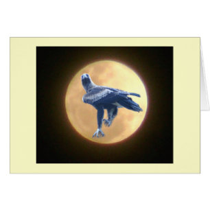 Cartão Animais selvagens de Eagle