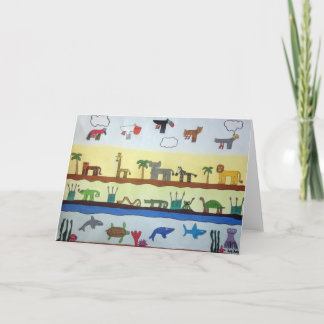 Cartão Animals