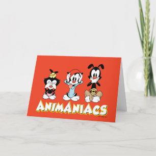 Cartão Animaniacs Warner Siblings "No Evil" Graphic