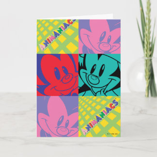 Cartão Animaniacs | Warner Siblings Pop Art Graphic