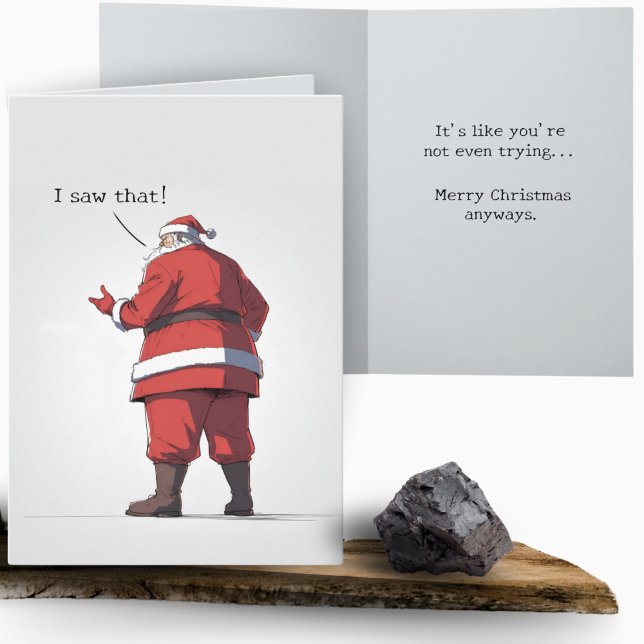 Cartão Anime Engraçado Papais noeis Enfurecidos Lista de  (Criador carregado)