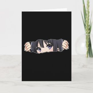Cartão Anime Girl