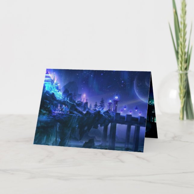 Cartão Anime Greeting Card (Frente)