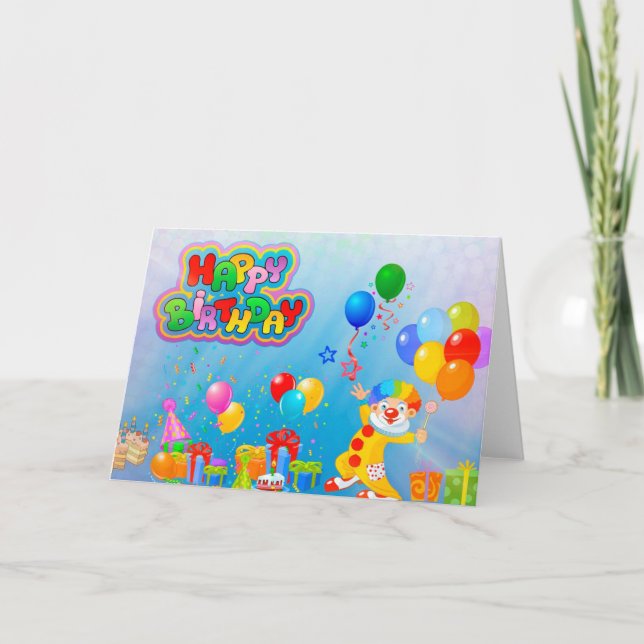 Cartão Aniversário (Frente)