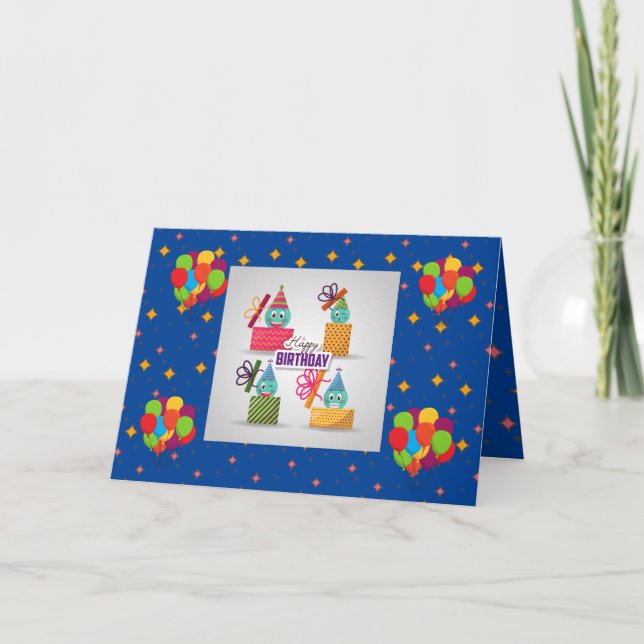 Cartão Aniversário (Frente)