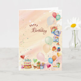 Cartão Aniversário