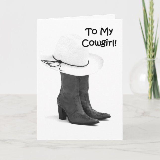 CARTÃO ANIVERSÁRIO "30" DESEJA À MINHA GAROTA! (Frente)