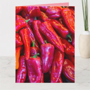 CARTÃO ANIVERSÁRIO AINDA QUENTE - QUENTE PEPPERS