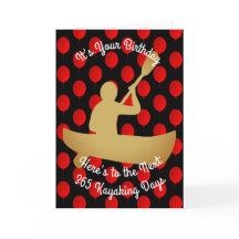 Aniversário aos próximos 365 dias Kayaking