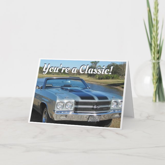 Cartão Aniversário - clássico (Frente)