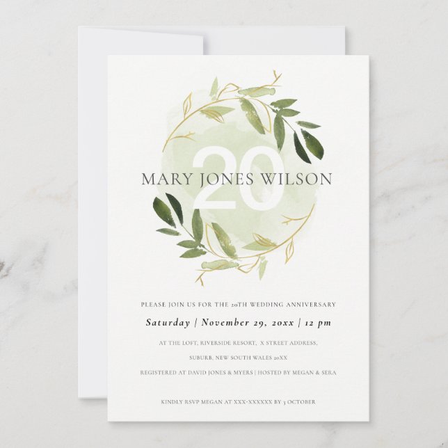 CARTÃO ANIVERSÁRIO DA FAUNA VERDE Dourada ARRUMADA (Frente)