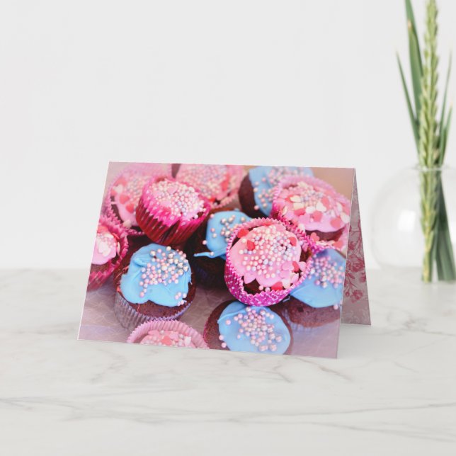 Cartão Aniversário da Filha Princesa Destino do Destino (Frente)