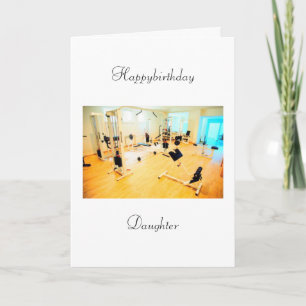 Cartão aniversário das filhas