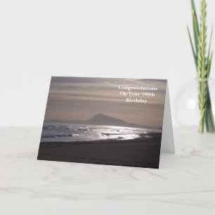 Cartão Aniversário de 100 anos