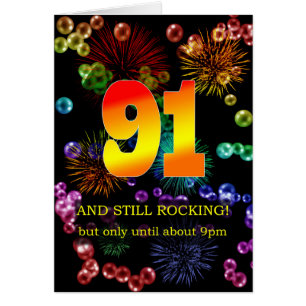 Cartão Aniversário De 1991 ruas Ainda Atropelando