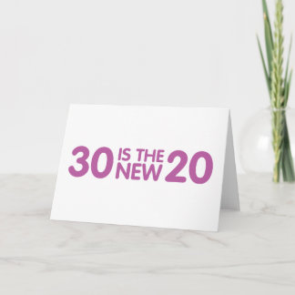 Cartão Aniversário de 30 anos