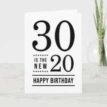 aniversário de 30 anos branco e preto 30 é o novo